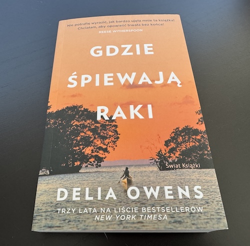 Okładka książki Gdzie śpiewają raki, Delia Owens